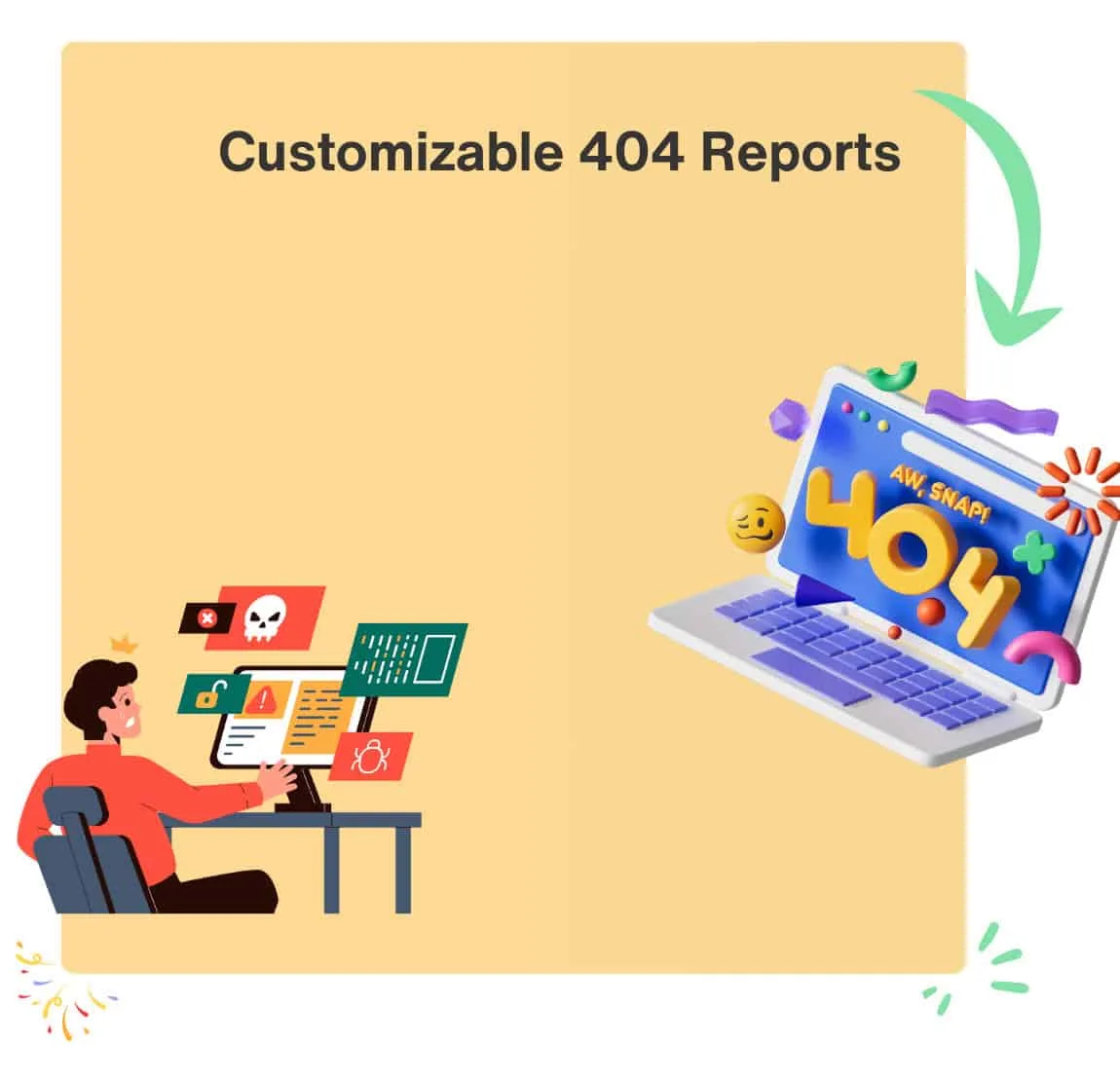 404-rapport i SEO Booster