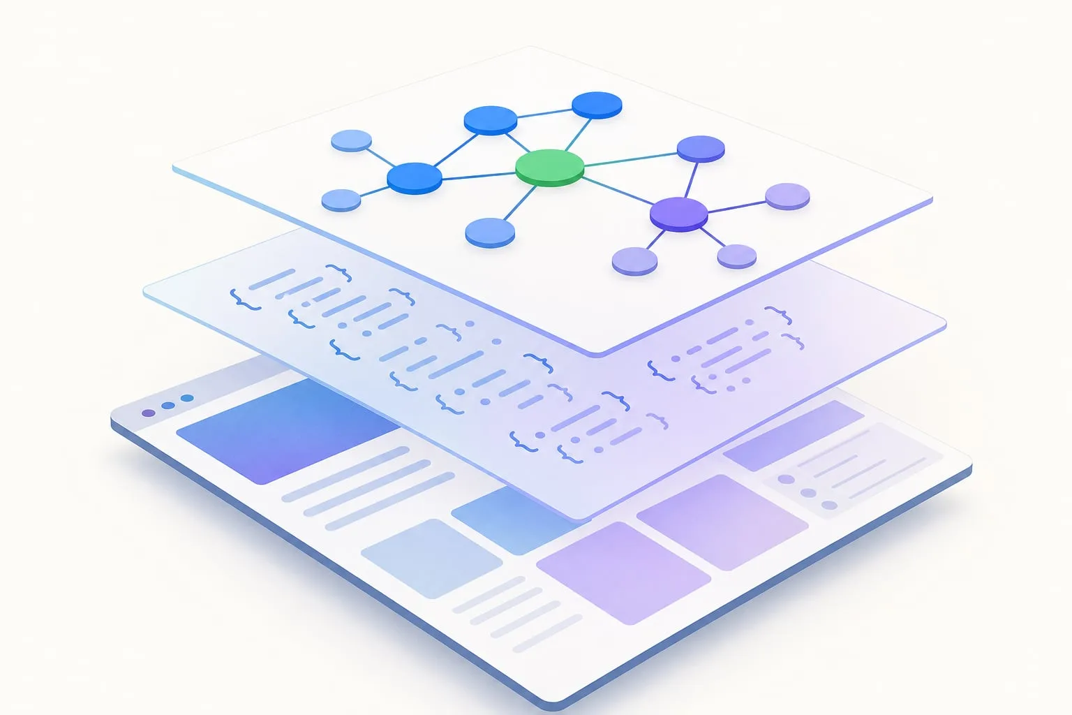 Structured data layers from page schema to site Entity Map